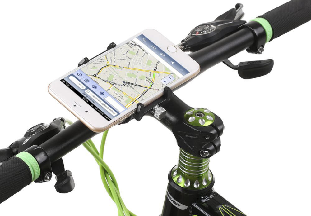 4-6,5 Cinturino Silicone Estensibile e Staccabile Supporto Bici Smartphone Ruotabile a 360°Regolabile Diyife Porta Cellulare Bici, Universale Porta Bici per Smartphone 